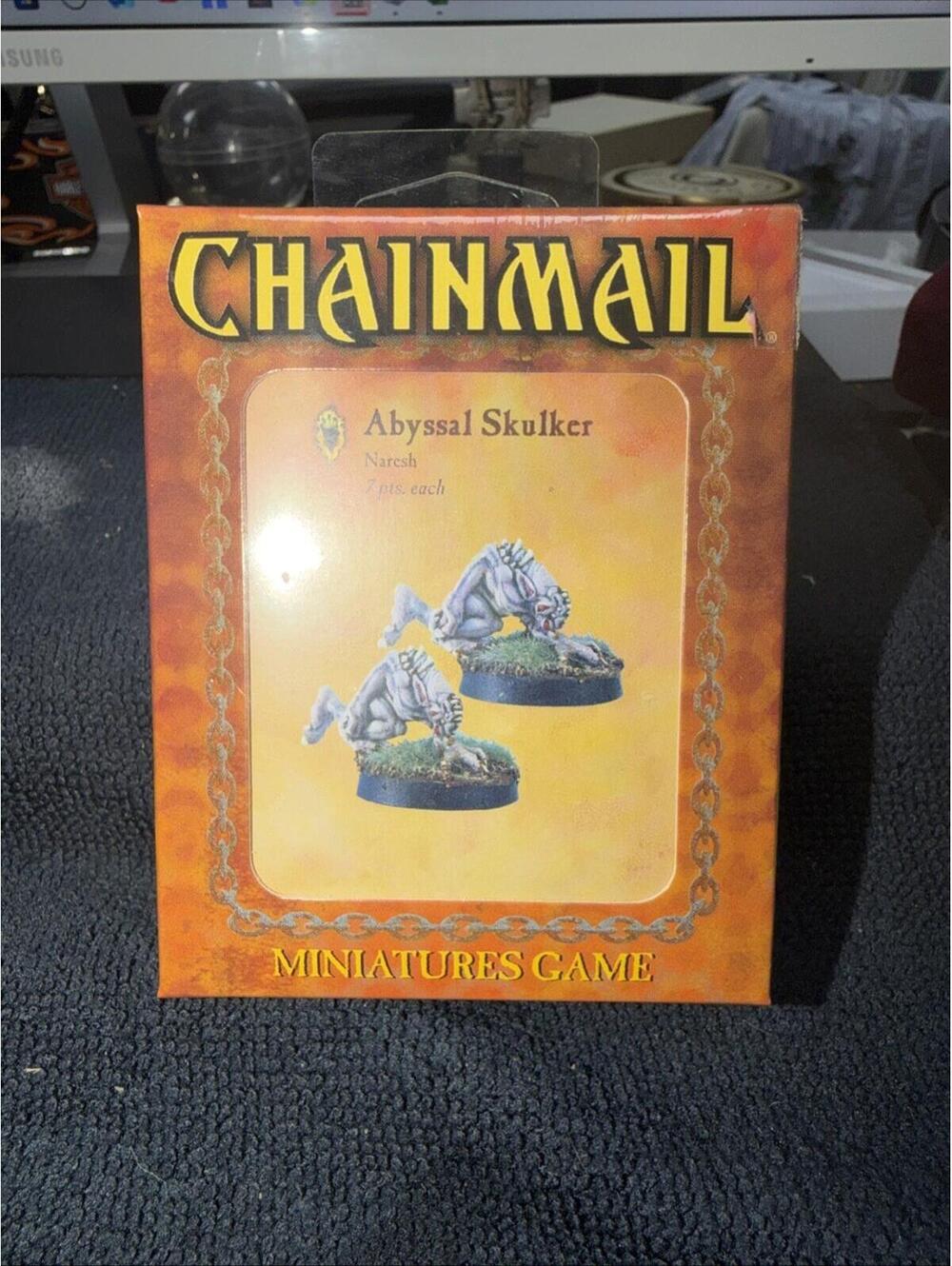 D&D Miniatures Chainmail box set: Abyssal Skulker : Sealed New In Box